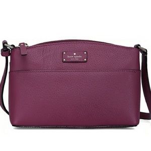 Kate spade crossbody bag Grove Street Millie bag purple